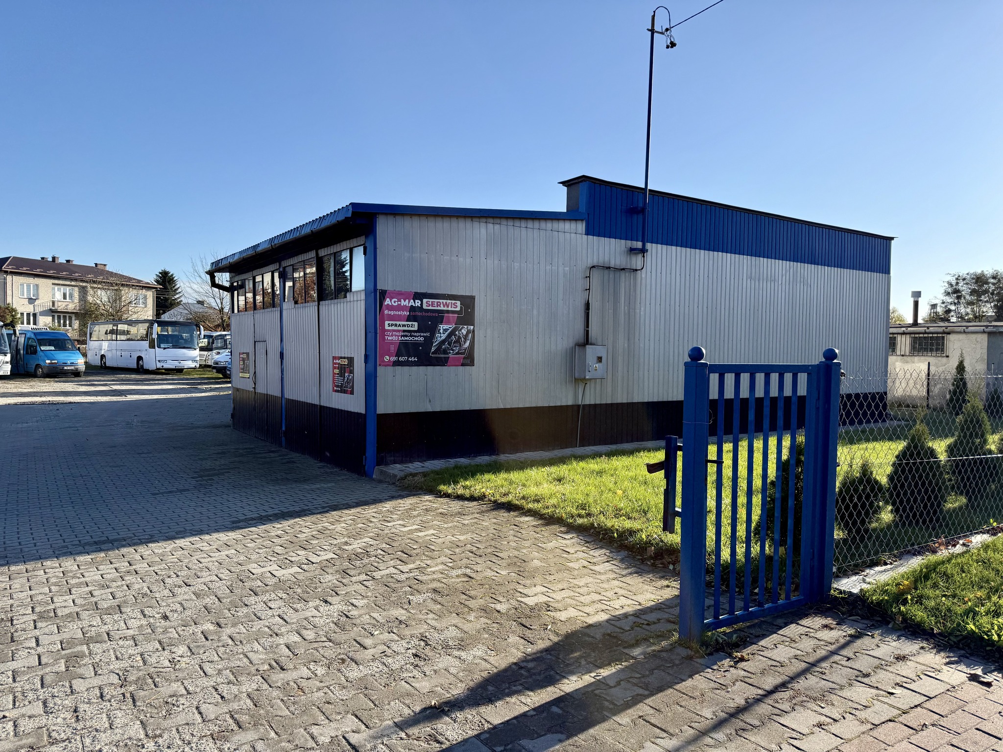 NA SPRZEDAŻ – nieruchomość usługowa z halami i biurem | duży potencjał inwestycyjny📍 ul. Stefana Żeromskiego, Tomaszów Lubelski