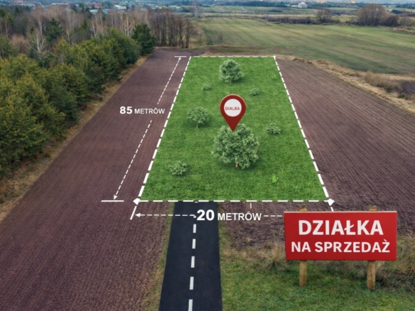 Działka 16 ar Ruda Wołoska