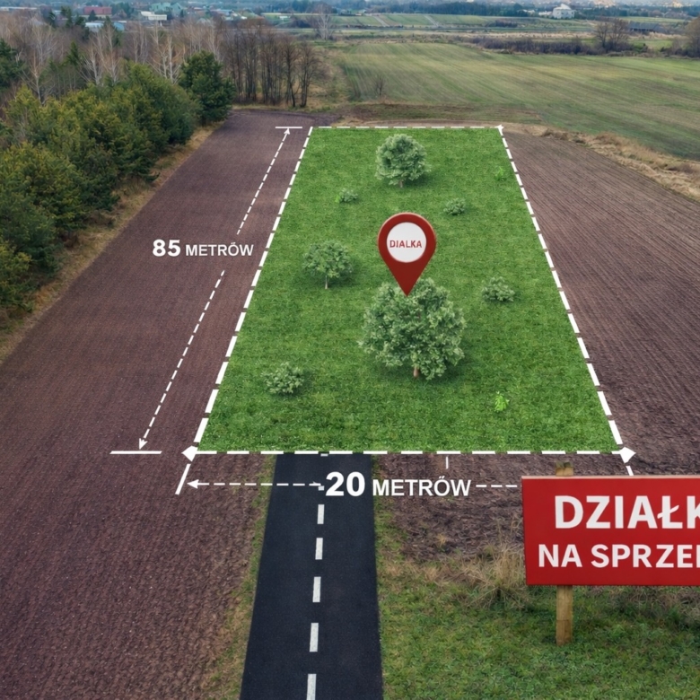 Działka 16 ar Ruda Wołoska