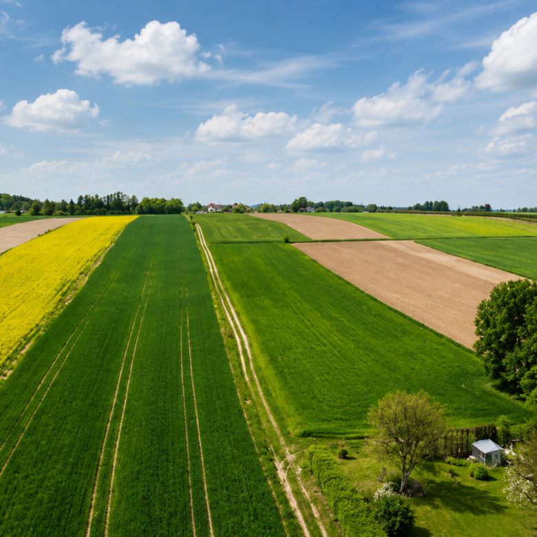 DZIAŁKI BLISKO TOMASZOWA LUBELSKIEGO | WIEPRZÓW TARNAWACKI / WIEPRZÓW ORDYNACKI | POTENCJAŁ INWESTYCYJNY I ROLNY