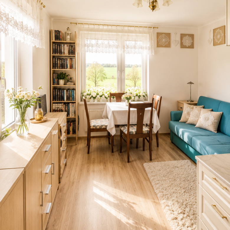 Kameralny dom 75 m2 | działka 25ar| gm. Tyszowce